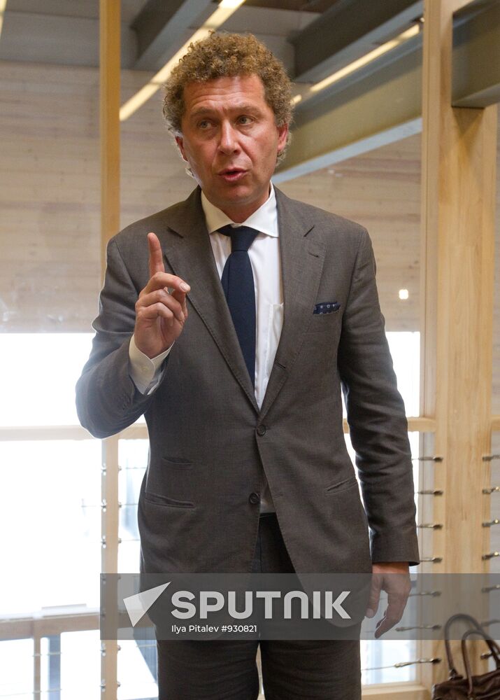 Alexander Mamut gives interview
