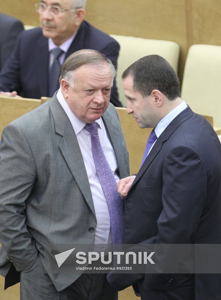Last meeting of State Duma spring session