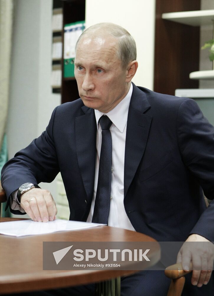 Putin's working visit to Northwestern Federal District