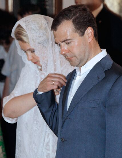 President Medvedev, First Lady visit Murom
