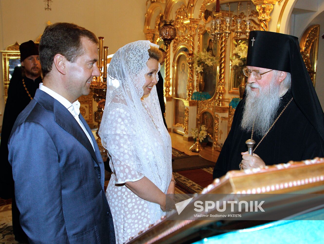 President Medvedev, First Lady visit Murom