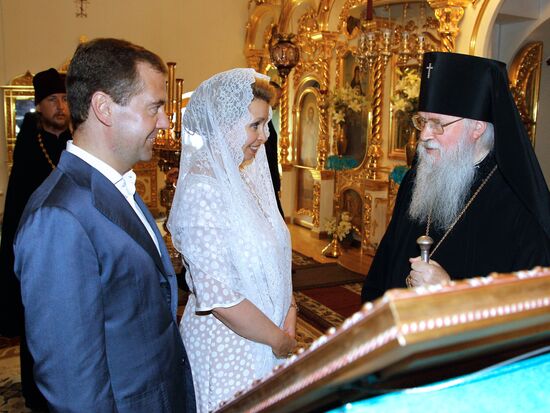 President Medvedev, First Lady visit Murom