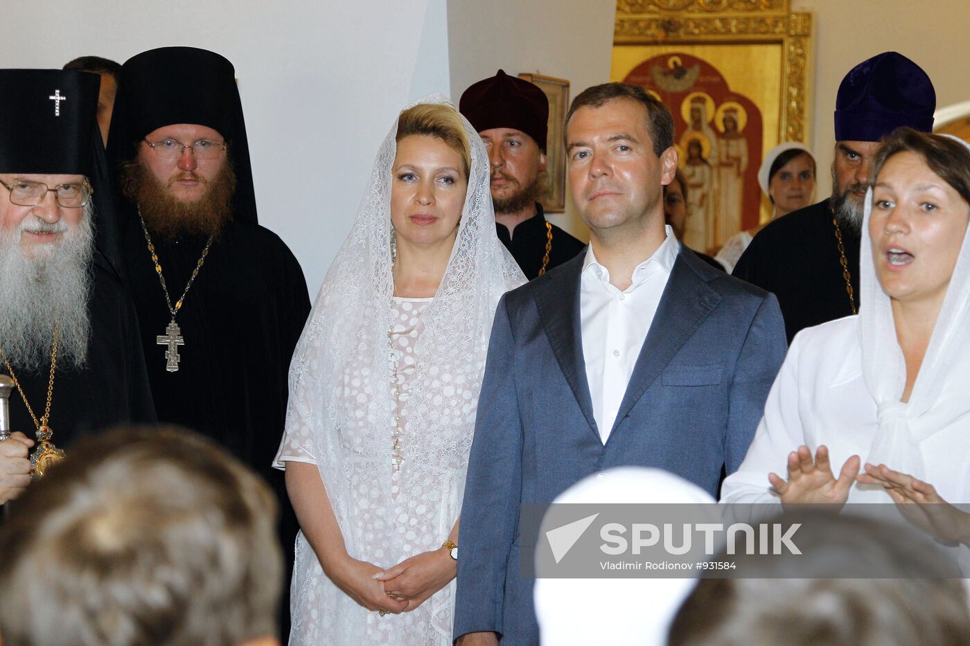 President Medvedev, First Lady visit Murom