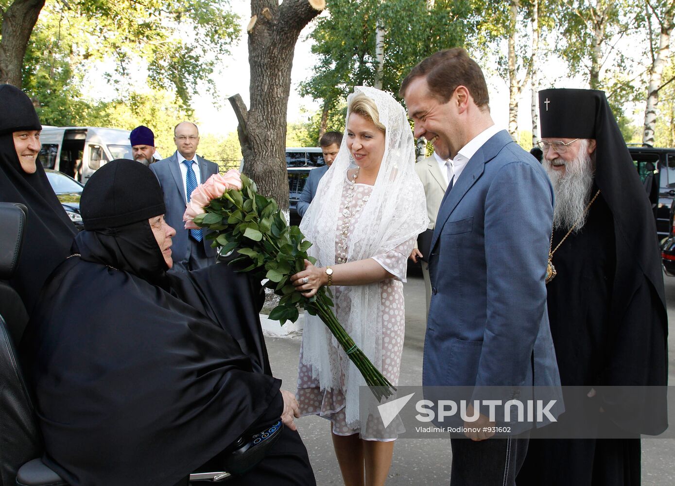 President Medvedev, First Lady visit Murom