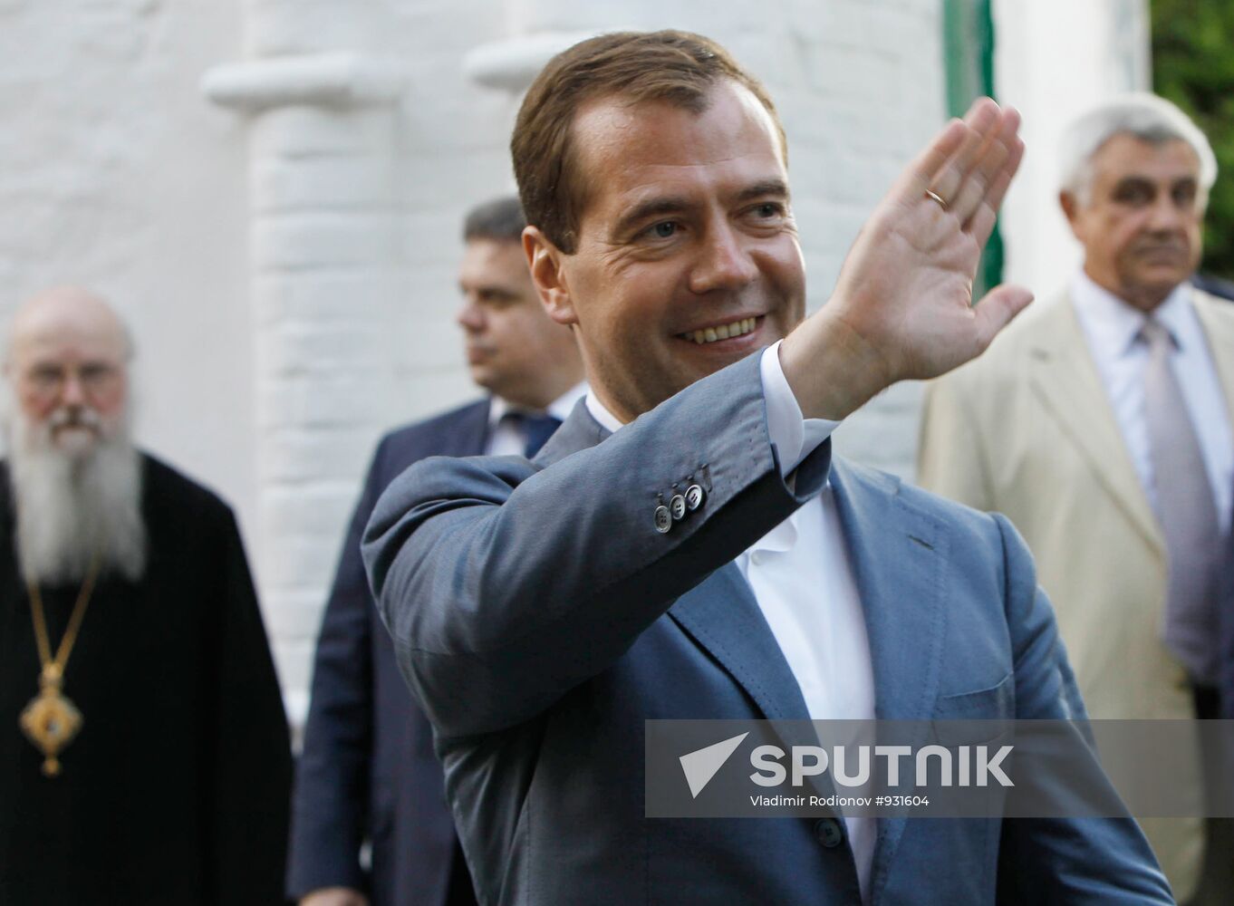 President Medvedev, First Lady visit Murom