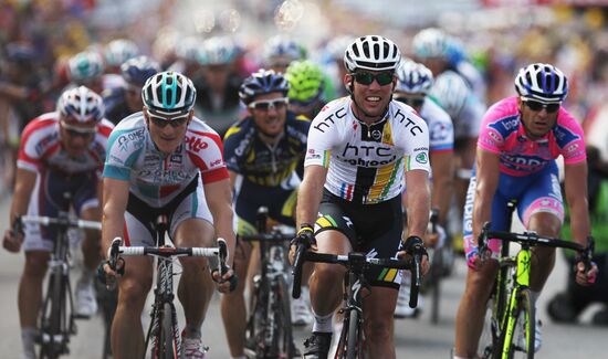 Cycling. "Tour de France - 2011". Seventh stage