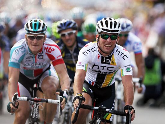 Cycling. "Tour de France - 2011". Seventh stage
