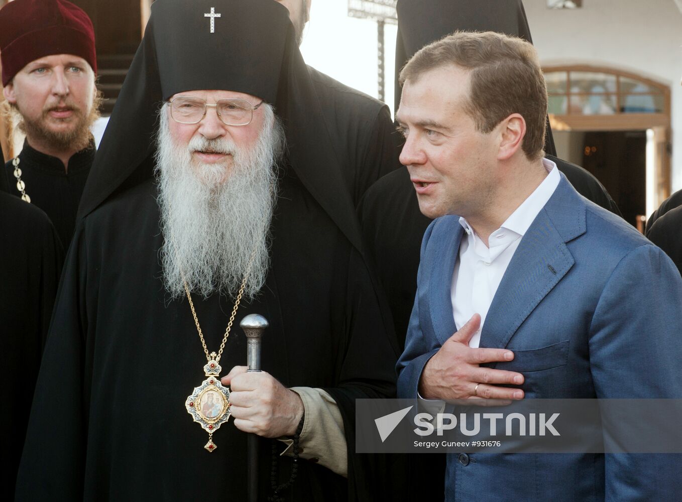President Medvedev, First Lady visit Murom