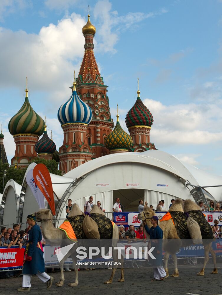 2011 Silk Way truck and rally ride kicks off in Moscow