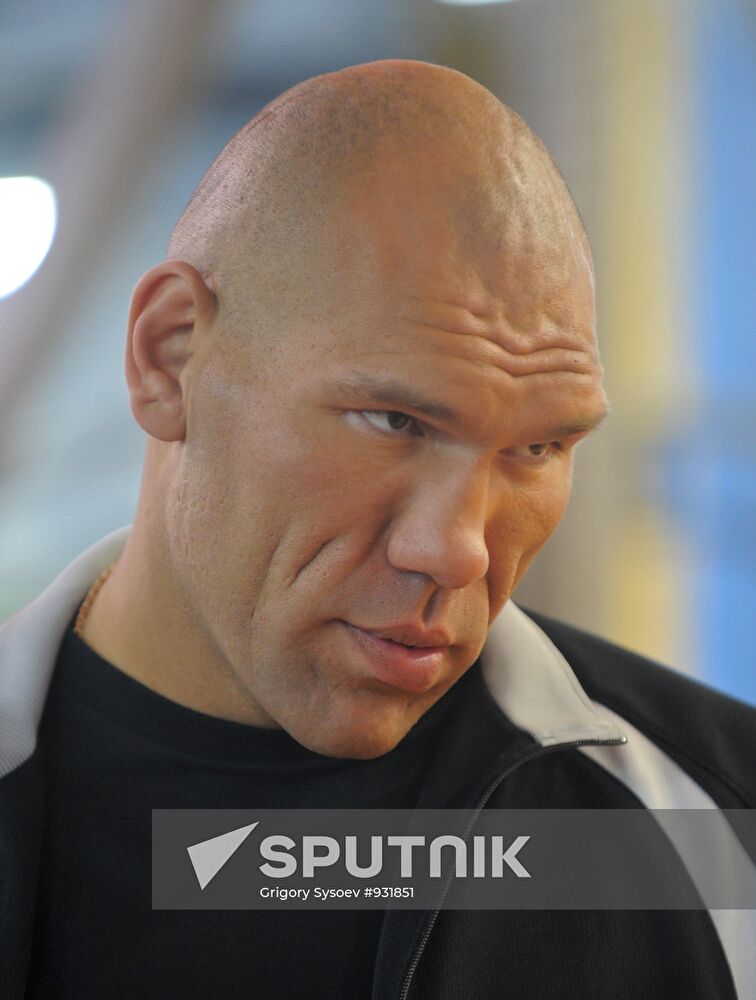 Nikolai Valuyev in a film "The Old Clock"