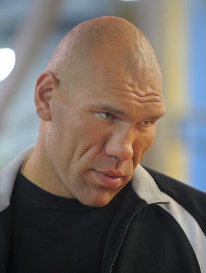 Nikolai Valuyev in a film "The Old Clock"