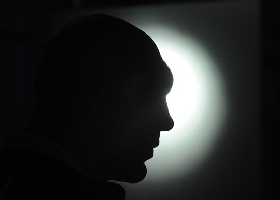 Nikolai Valuyev in a film "The Old Clock"