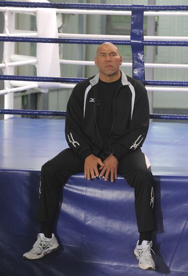 Nikolai Valuyev in a film "The Old Clock"