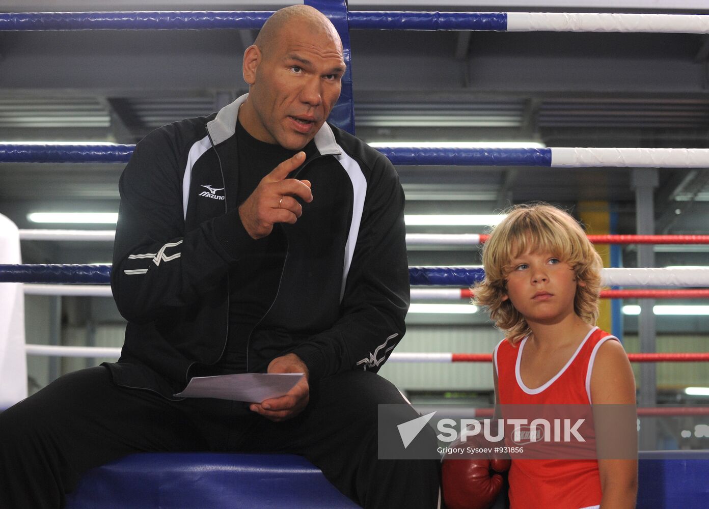 Nikolai Valuyev in a film "The Old Clock"