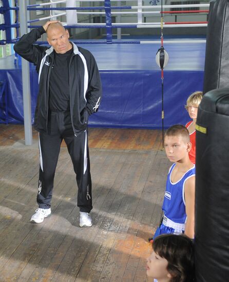 Nikolai Valuyev in a film "The Old Clock"