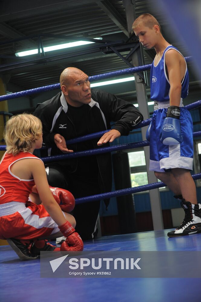 Nikolai Valuyev in a film "The Old Clock"