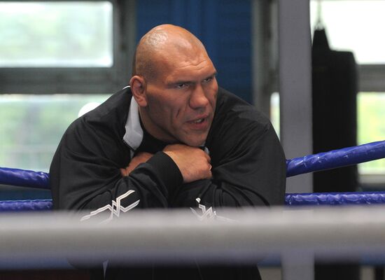 Nikolai Valuyev in a film "The Old Clock"