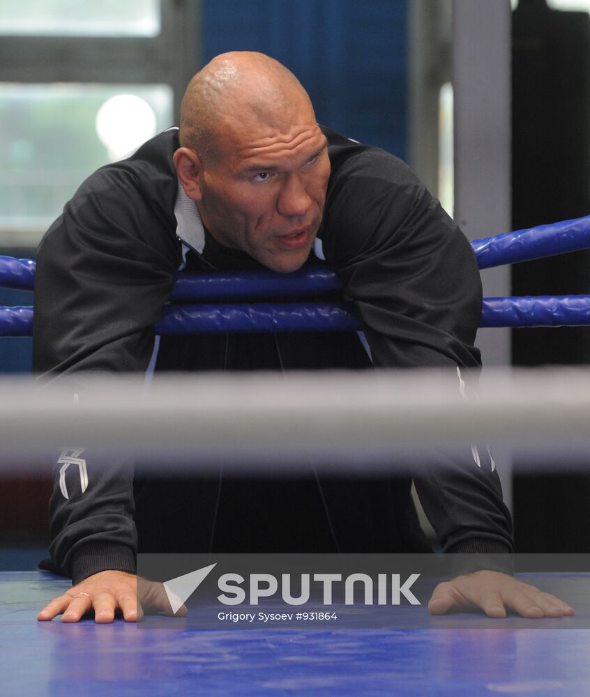 Nikolai Valuyev in a film "The Old Clock"