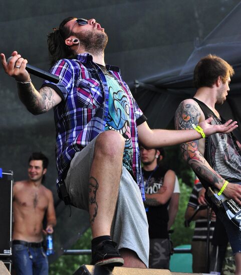 10th anniversary of Nashestviye rock festival