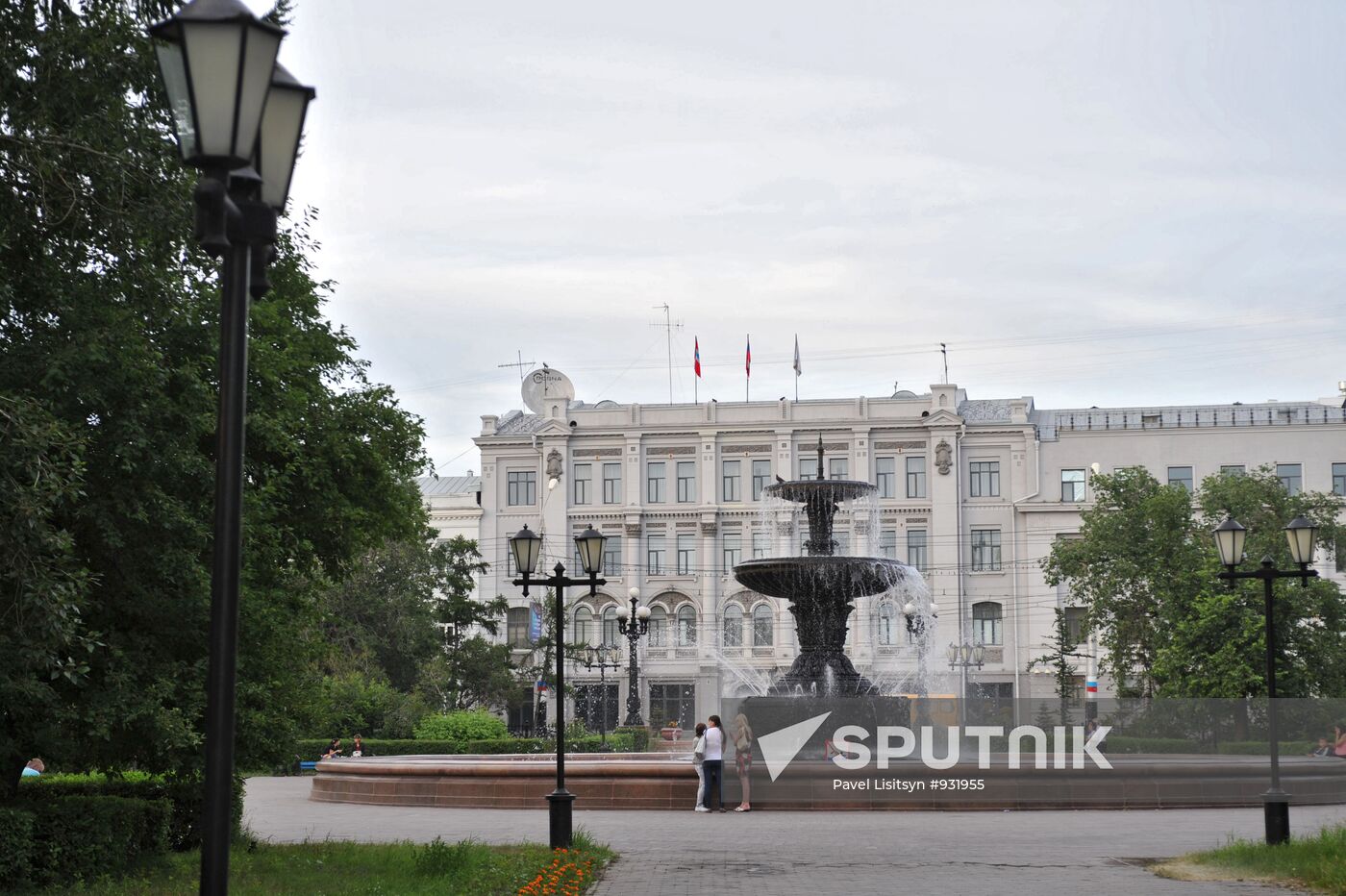 Russian cities. Omsk