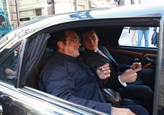 Steven Seagal and Jan Abramov