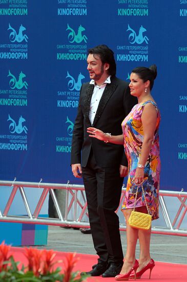 Filipp Kirkorov and Anna Netrebko