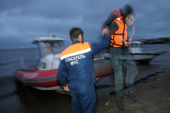 Pleasure boat "Bulgaria" sinks on Volga river