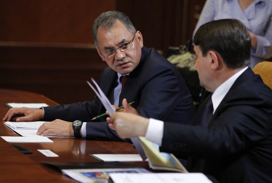 Igor Levitin and Sergei Shoigu