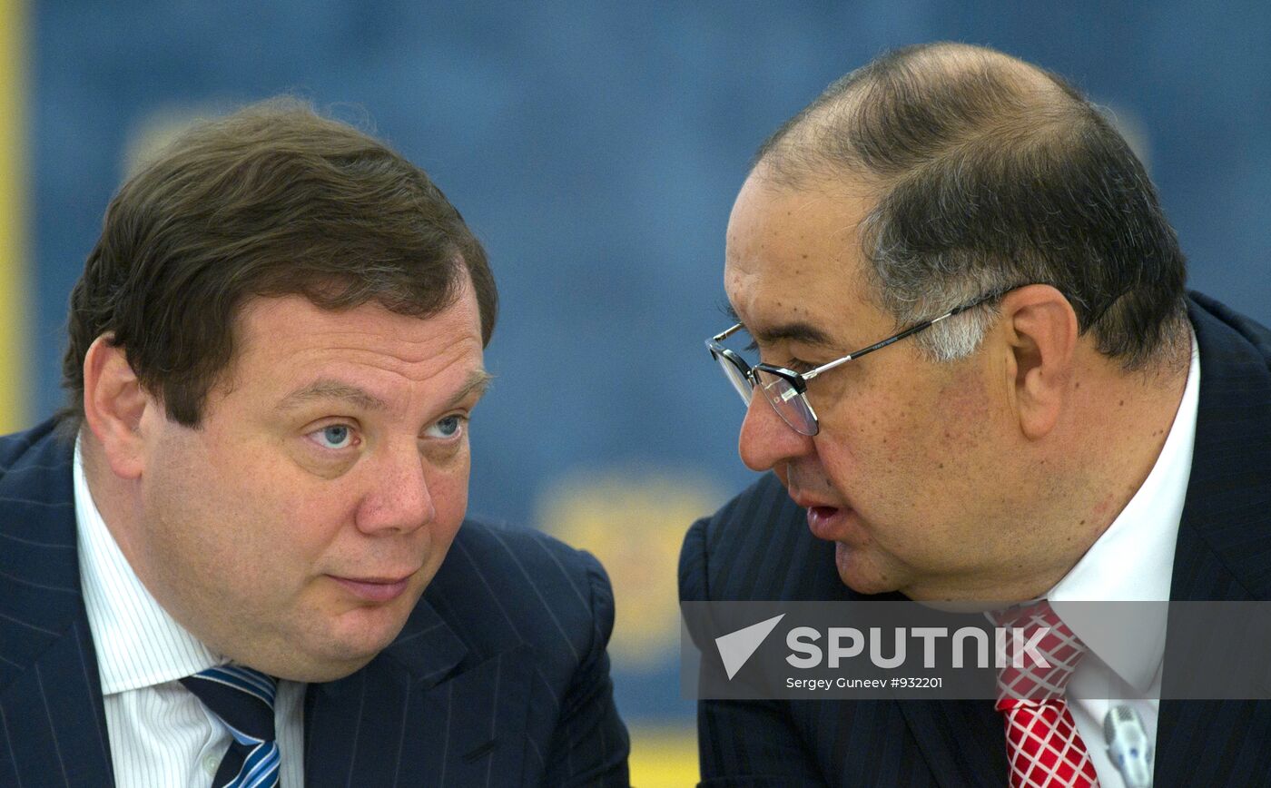 Mikhail Fridman and Alisher Usmanov