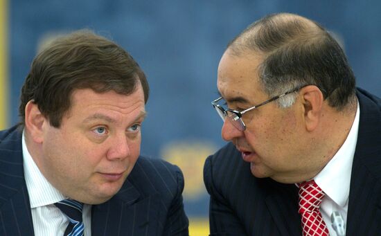 Mikhail Fridman and Alisher Usmanov