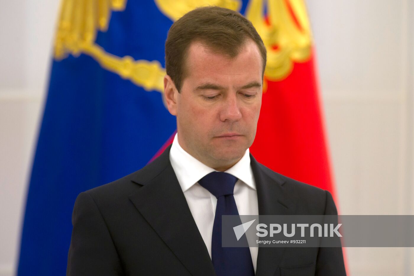 Dmitry Medvedev meets with business leaders at Gorki residence