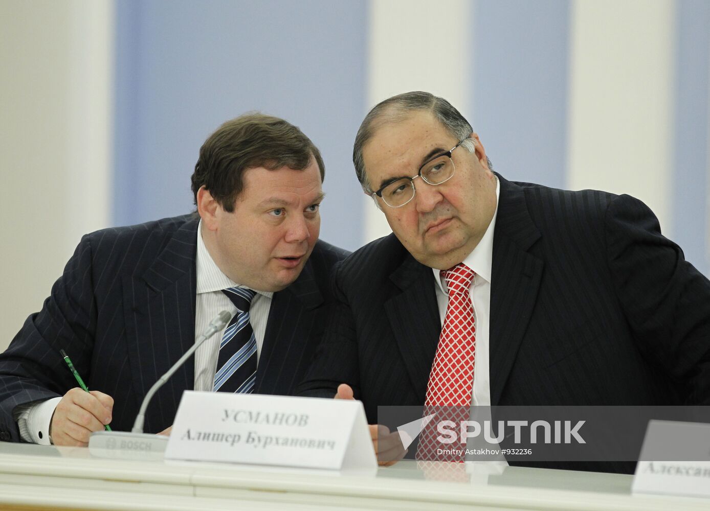 Mikhail Fridman and Alisher Usmanov