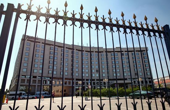 Hotel "Radisson SAS Slavyanskaya" in Moscow