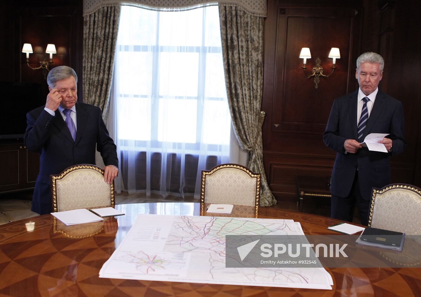 Dmitry Medvedev meets with Boris Gromov and Sergei Sobyanin