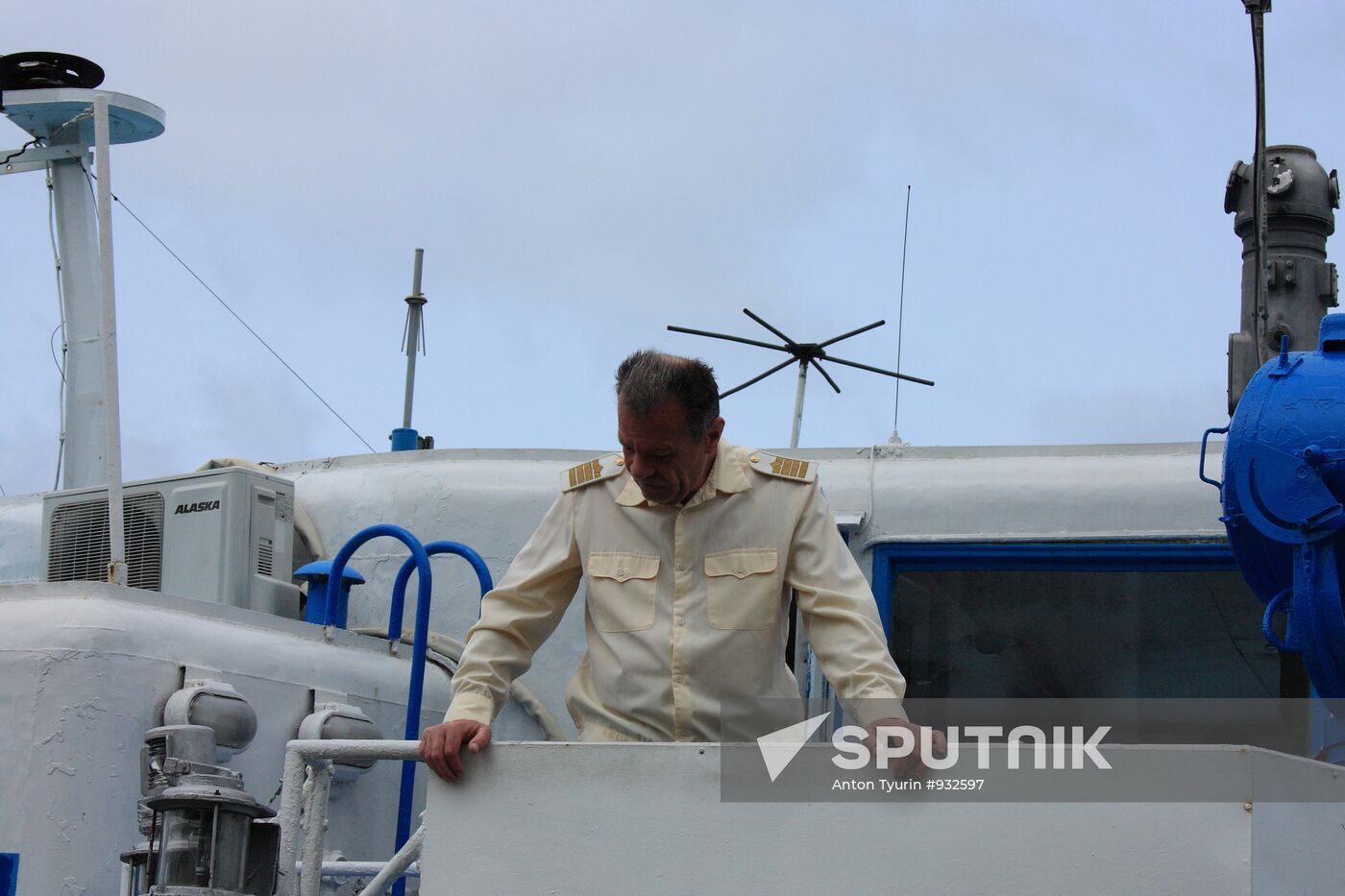 Captain of MS "Bulgaria" Alexander Ostrovsky.