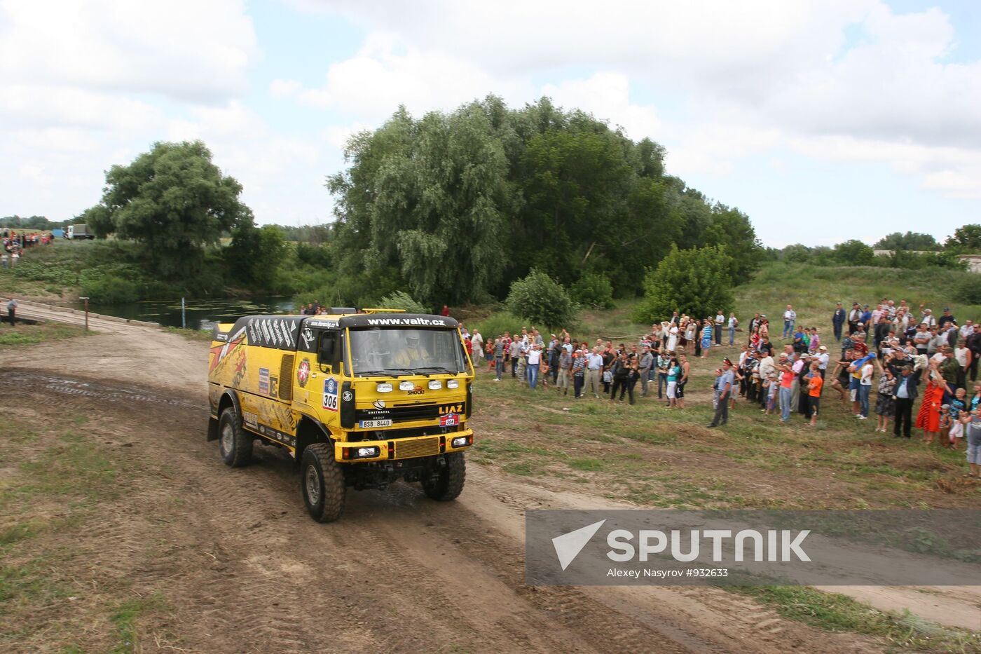 Motorsport. Second stage of rally-ride "Silk Way"