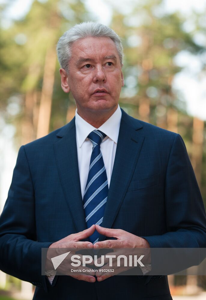 Moscow Mayor Sergei Sobyanin
