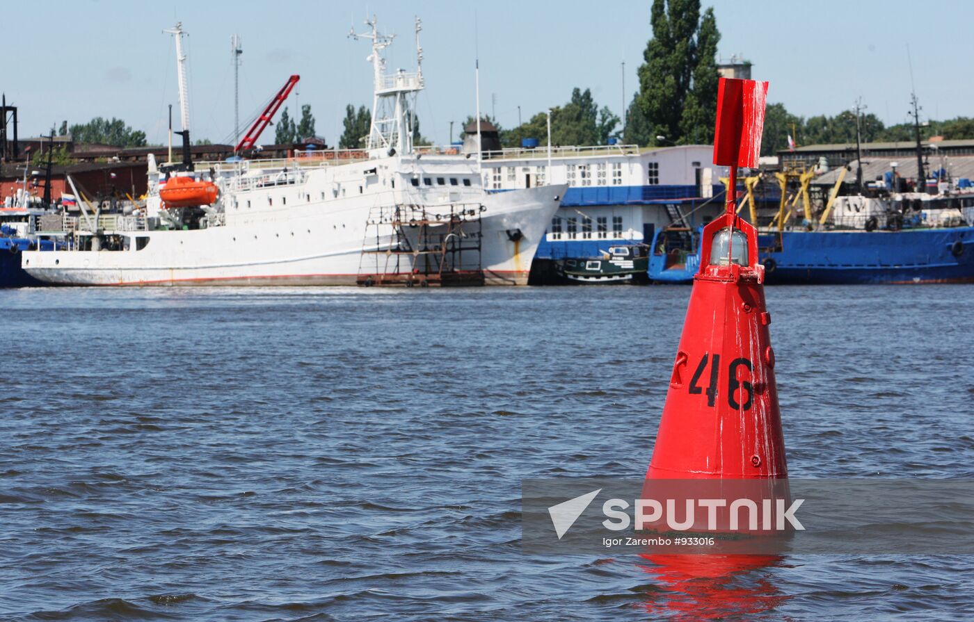 Servicing navigational equipment means