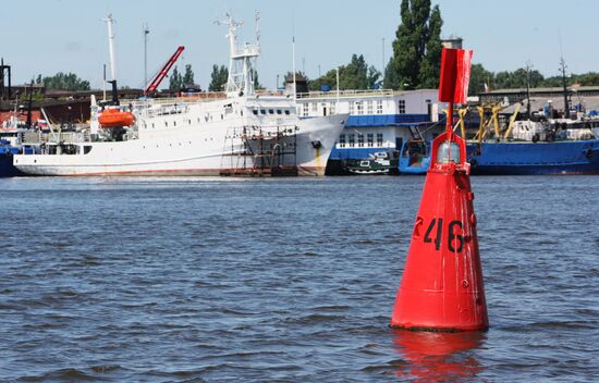 Servicing navigational equipment means