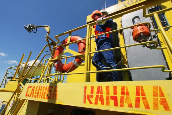 Kaliningrad Sea Canal navigation equipment serviced