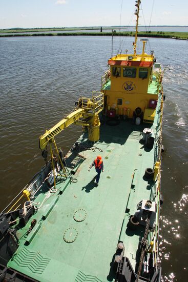 Kaliningrad Sea Canal navigation equipment serviced
