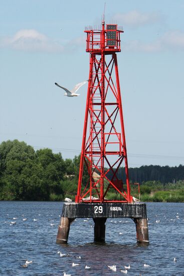 Kaliningrad Sea Canal navigation equipment serviced