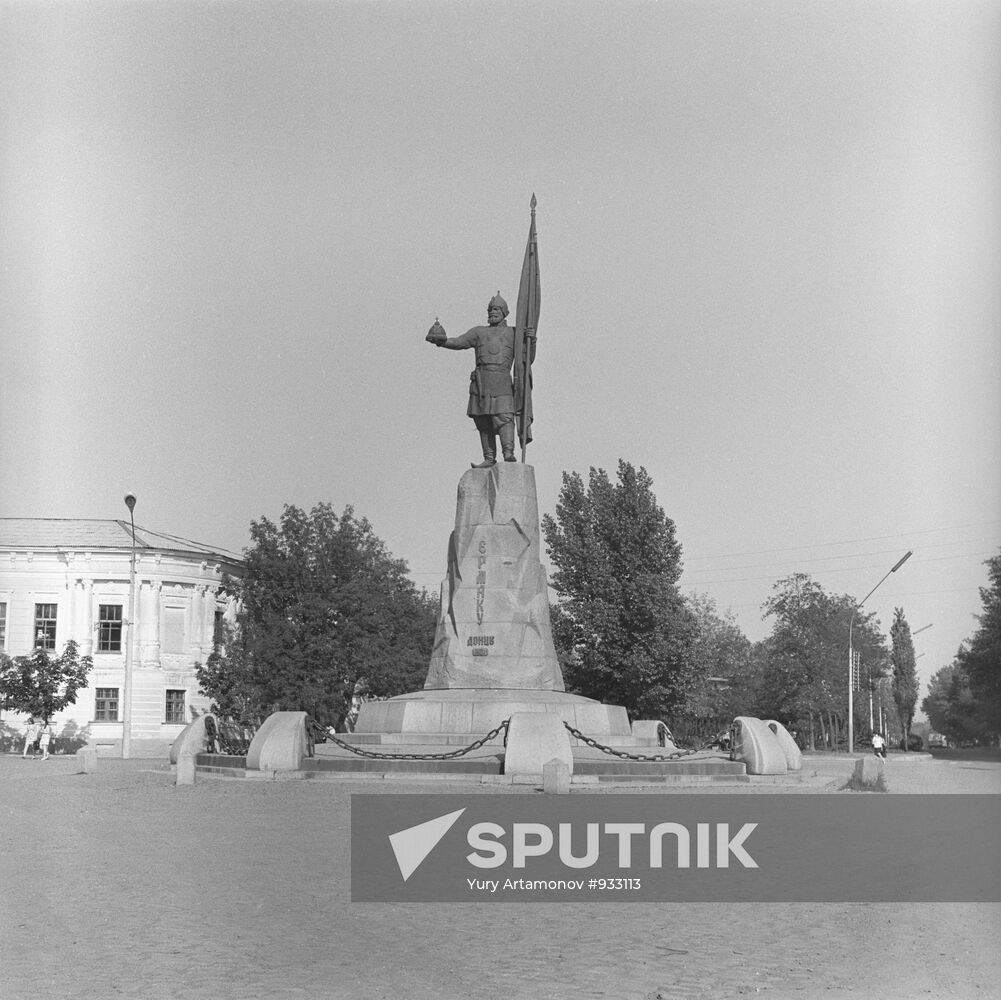 Yermak Monument in Novocherkassk