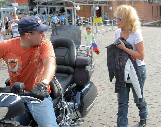 Larisa Dolina and her husband, Ilya Spitsyn