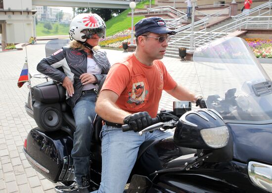 Larisa Dolina and her husband, Ilya Spitsyn