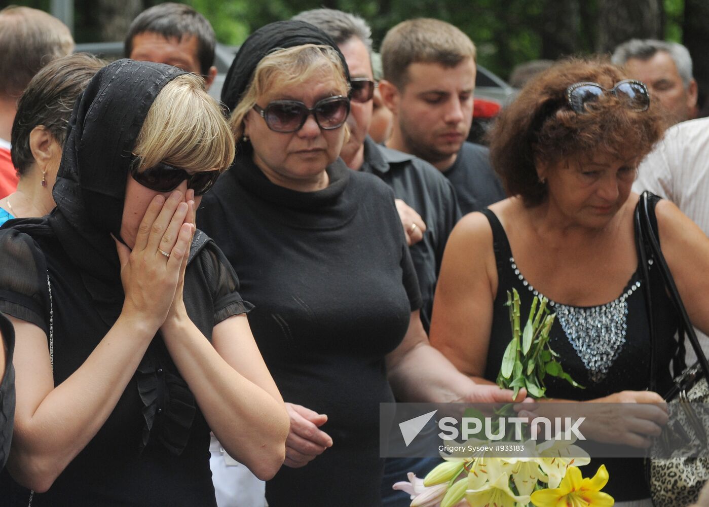 Funeral of sunken "Bulgaria" riverboat victims