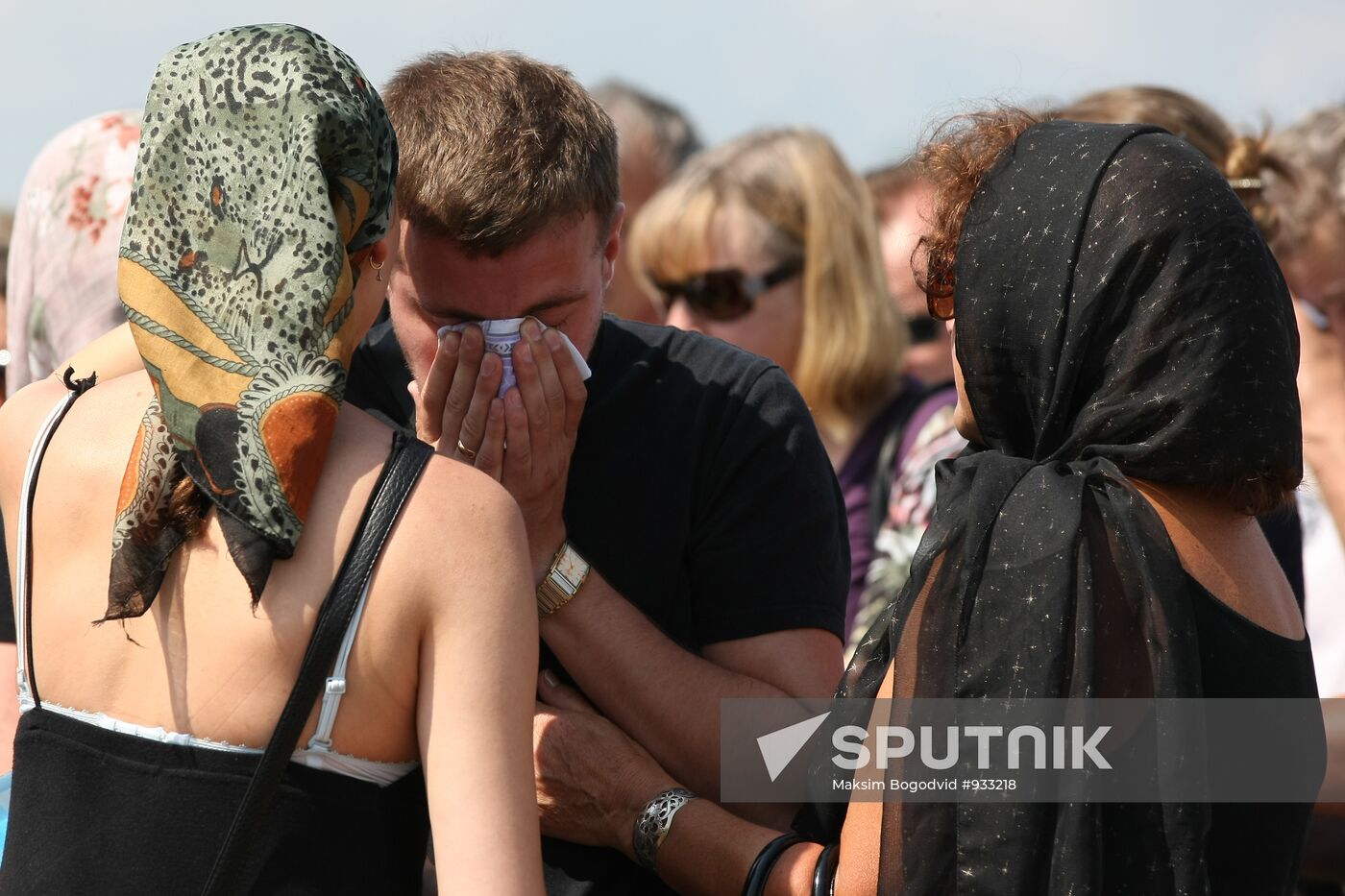 Funeral of sunken "Bulgaria" riverboat victims