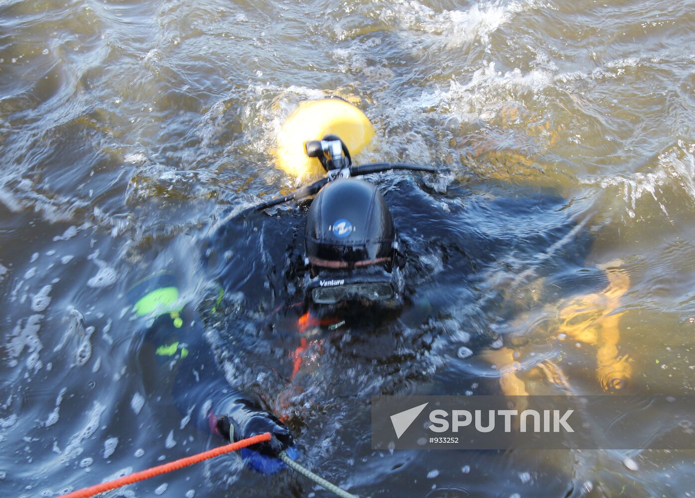 Rescue divers find bodies from sunken riverboat "Bulgaria"