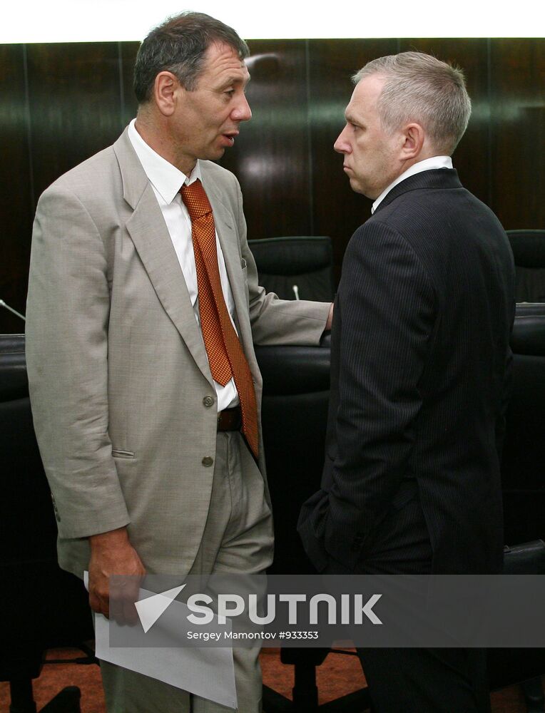 Yury Shuvalov and Sergei Markov