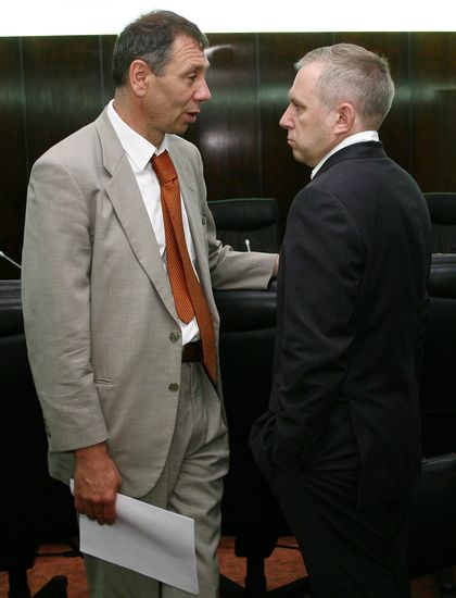Yury Shuvalov and Sergei Markov